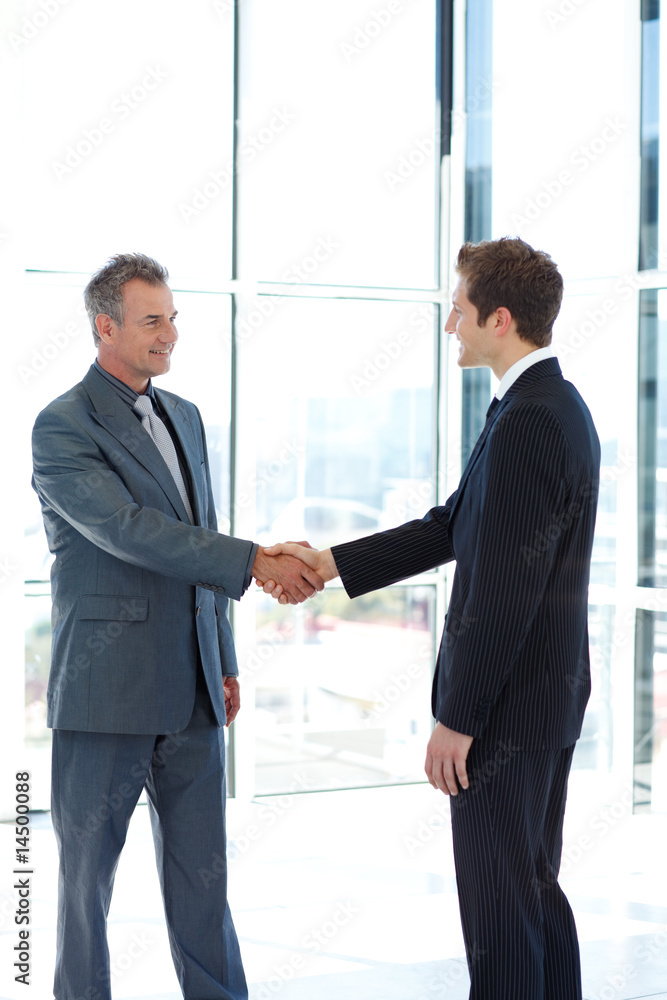 Businessmen shaking hands Businessmen shaking hands