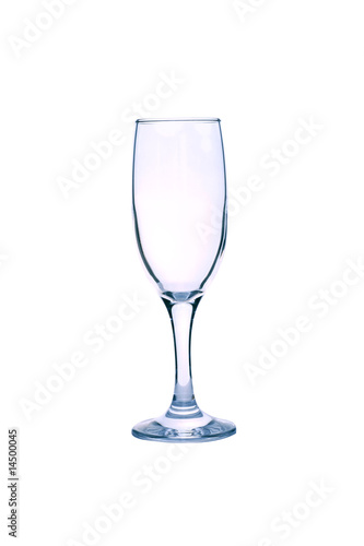 wine glass isolated