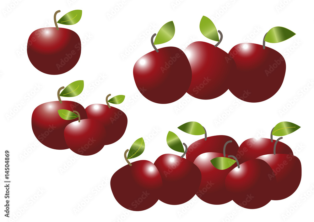 Pommes rouges Pommes rouges