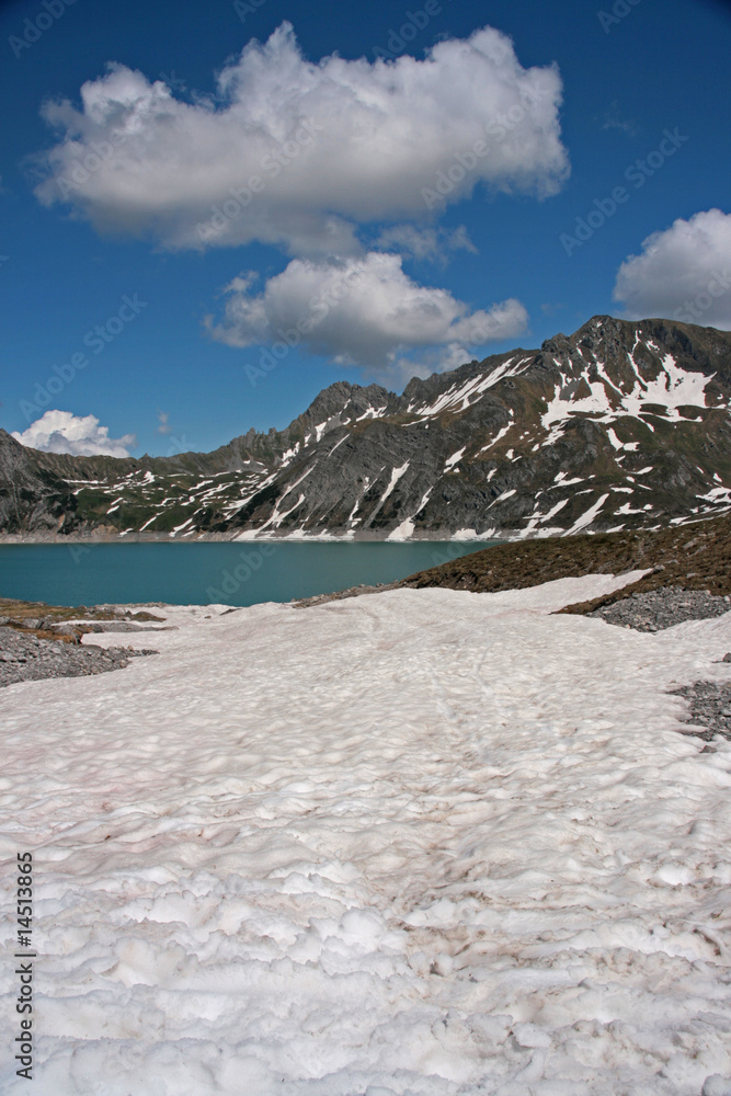 Bergpanorama Lünersee Bergpanorama Lünersee