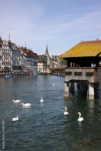 Luzern mit Kapellbrücke