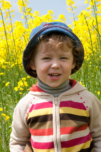 babye on the rape field photo