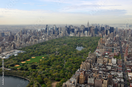 Flight Over, Central Park. photo