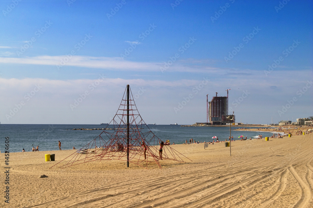 Barcelona beach