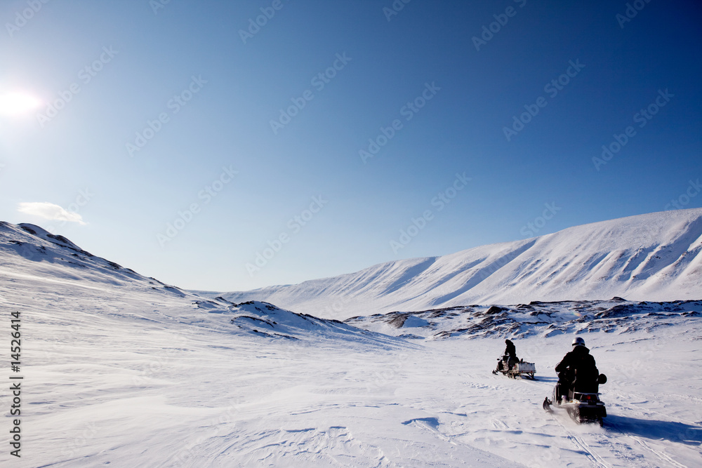 Obraz premium Północna zima Landsacpe