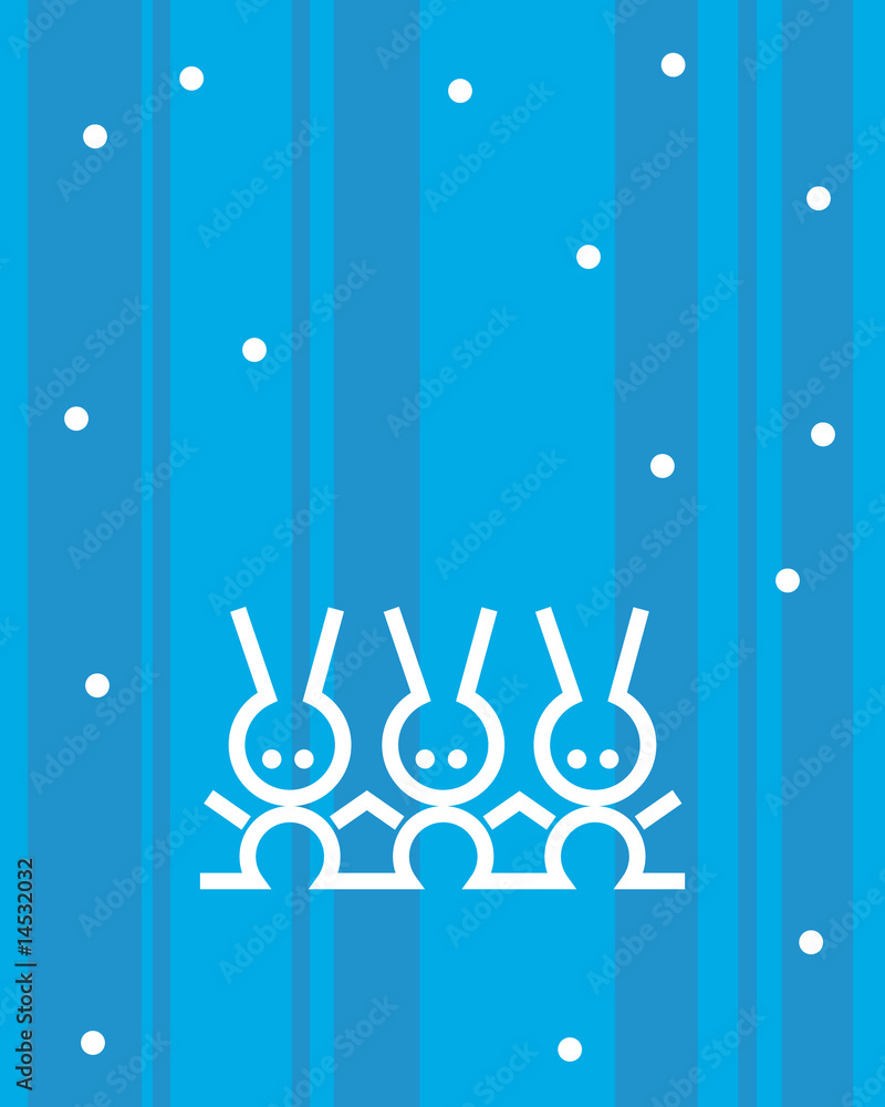 Fototapeta premium hares 1