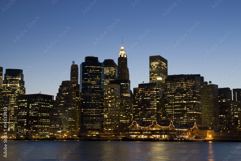 Naklejka premium manhattan
