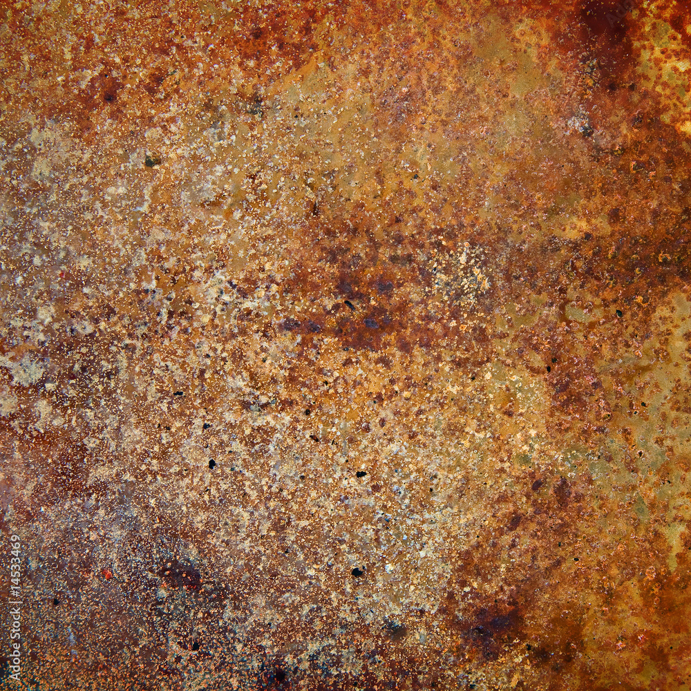 strongly rusty metal plate strongly rusty metal plate