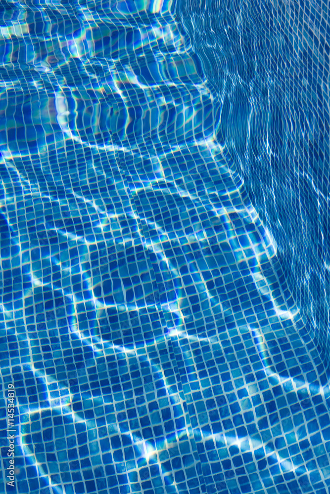 Texture from a swimming pool