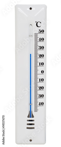 white thermometer photo