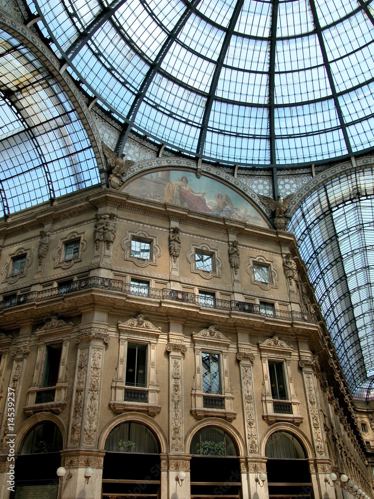 Gallery Vittorio Emanuele II in Milan, Italy