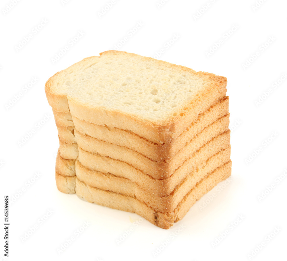 Dried bread slices