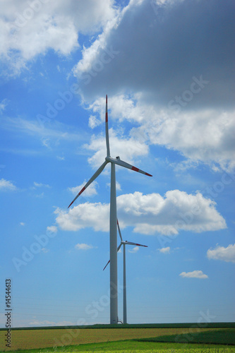 A wind turbine © Netfalls