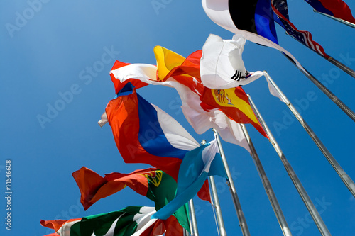 Obraz na płótnie International Flags