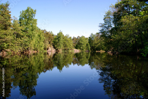 Reflection on a Lake