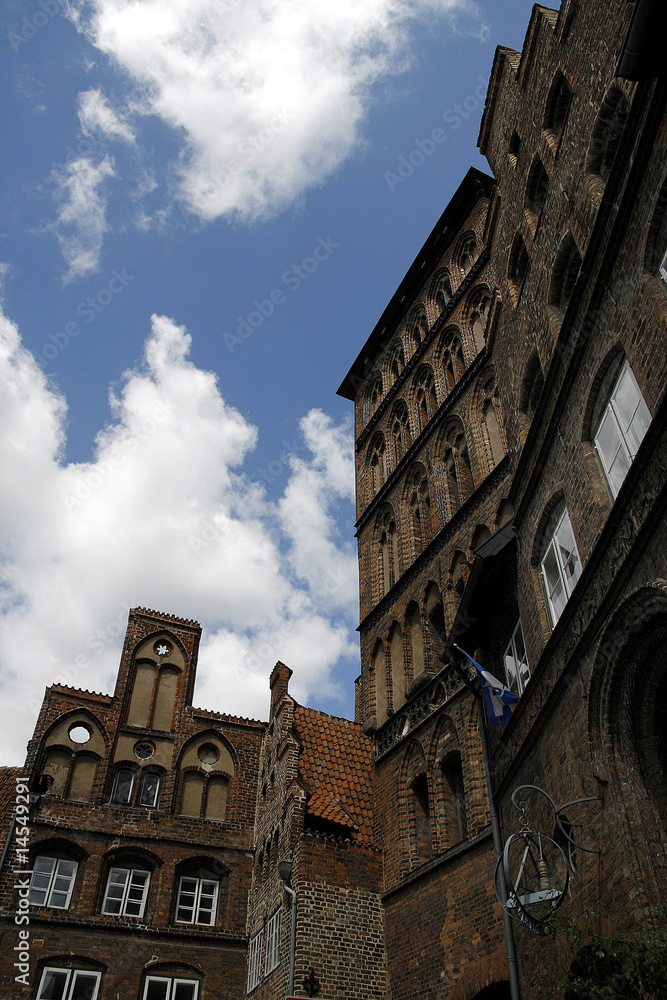 Obraz premium Lübeck Burgtor