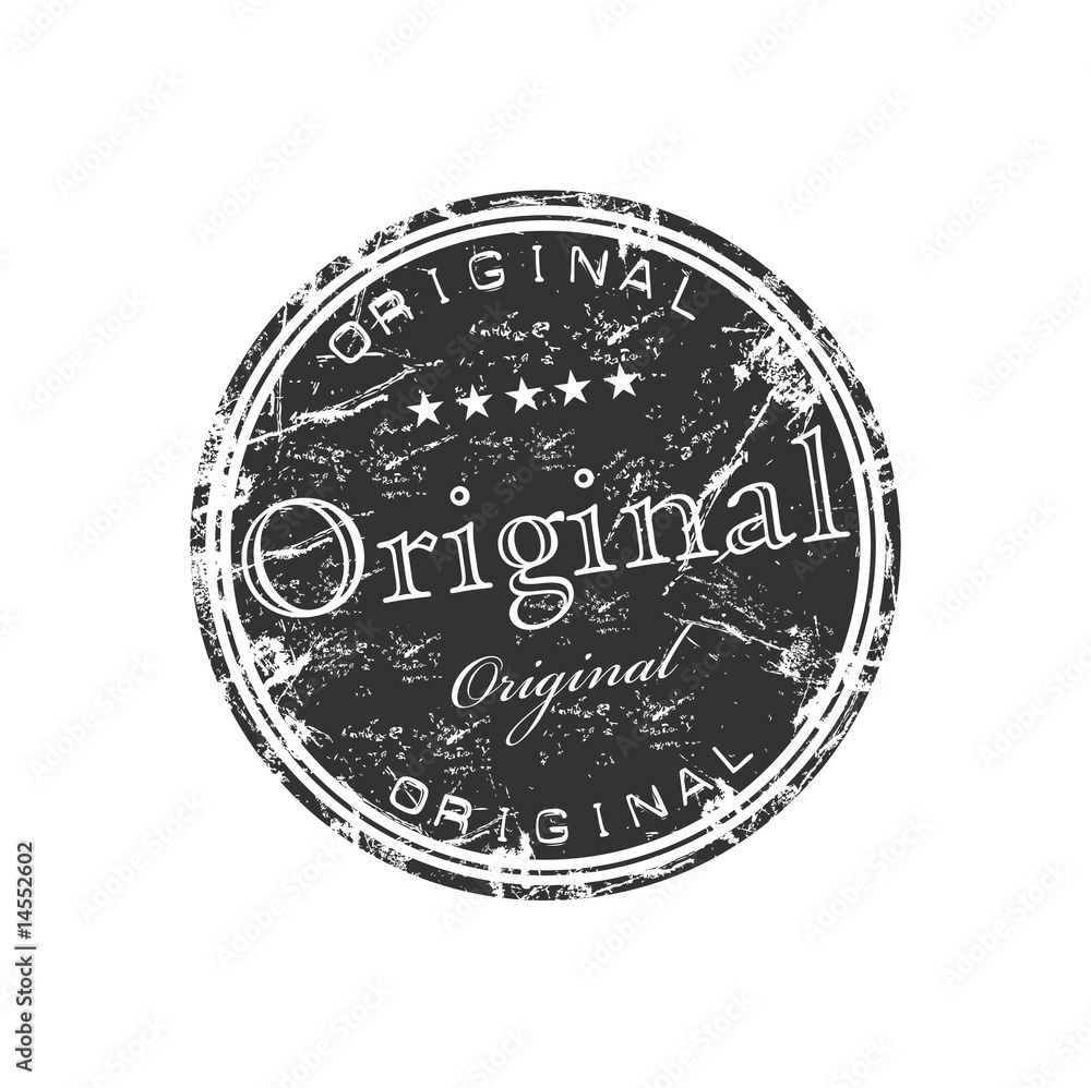 Original grunge rubber stamp Original grunge rubber stamp