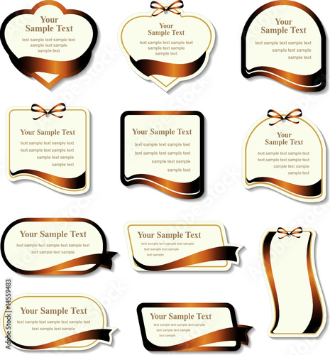 set of design elements