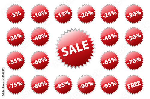 Sale Stickers