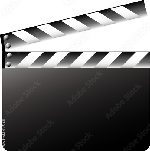Filmklappe ohne Text