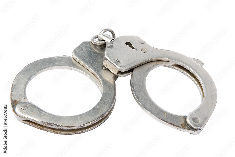 old handcuffs old handcuffs