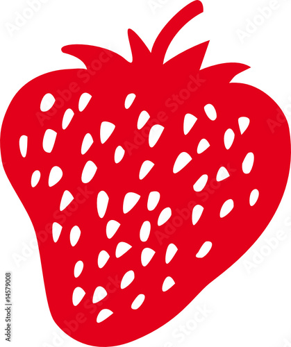 Erdbeere rot