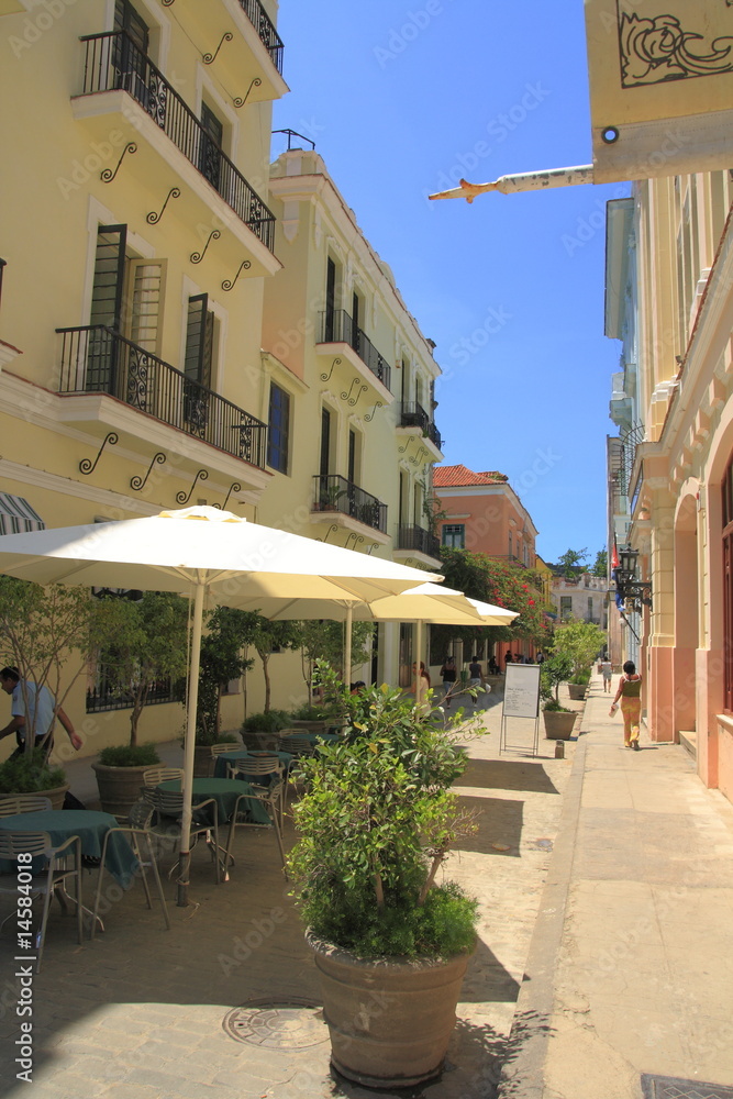 Hausfassade in Havana