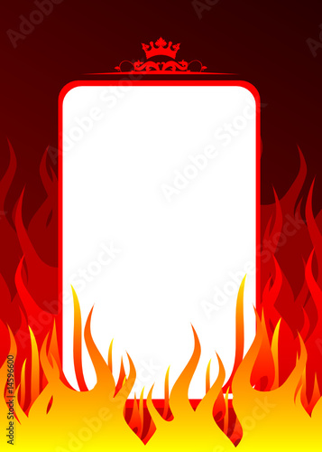 Fire banner