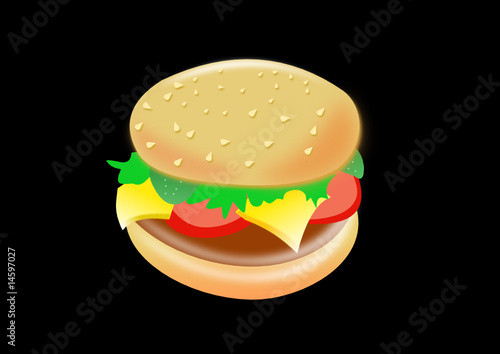 Fast Food Cheesburger