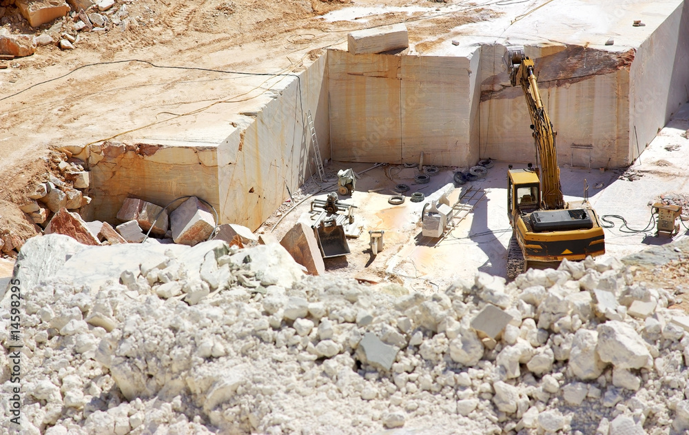 Fototapeta premium Marble quarry at Portugal.