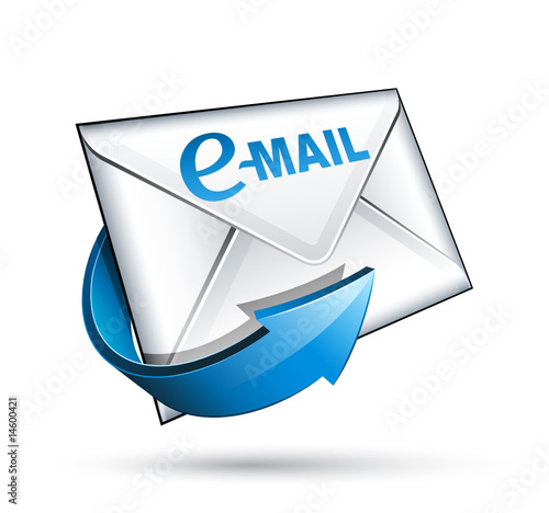 Concept email courrier électronique