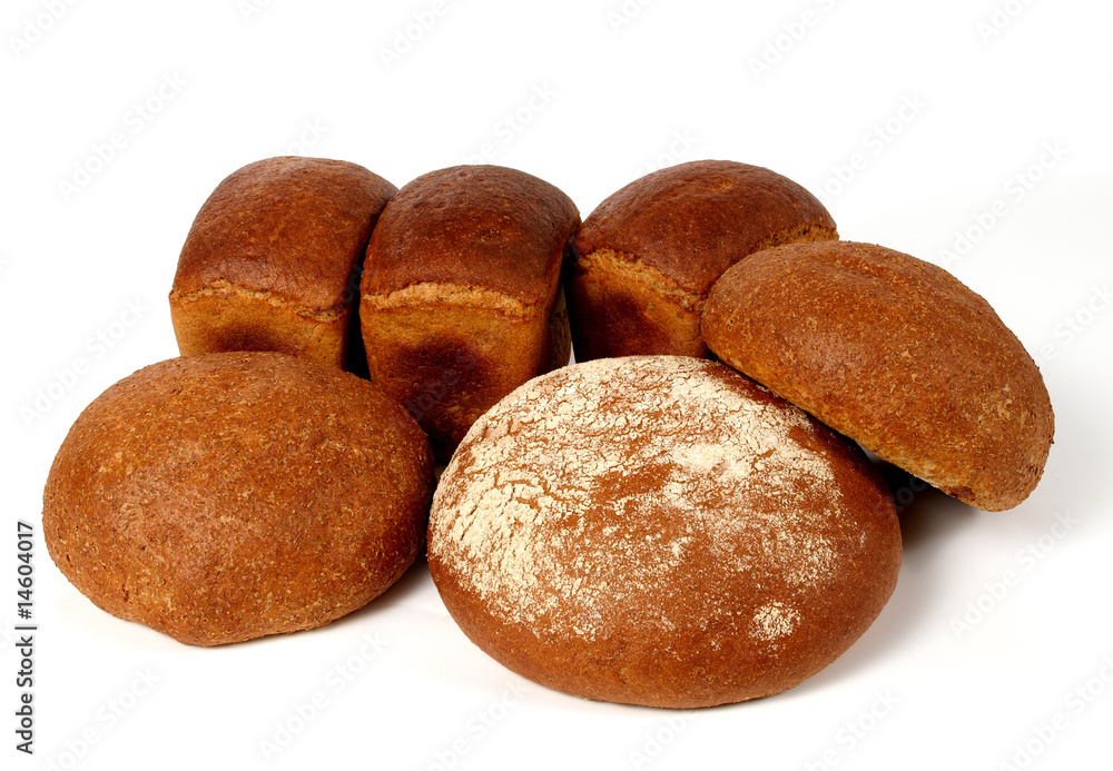 Assortment of rye bread Assortment of rye bread