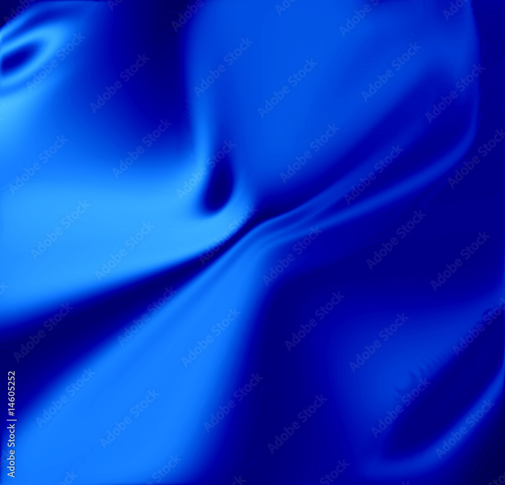 Obraz premium Blue drapes