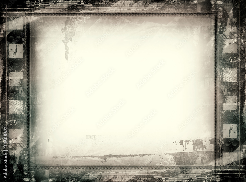 Grunge film frame with space for your text or image Grunge film frame with space for your text or image