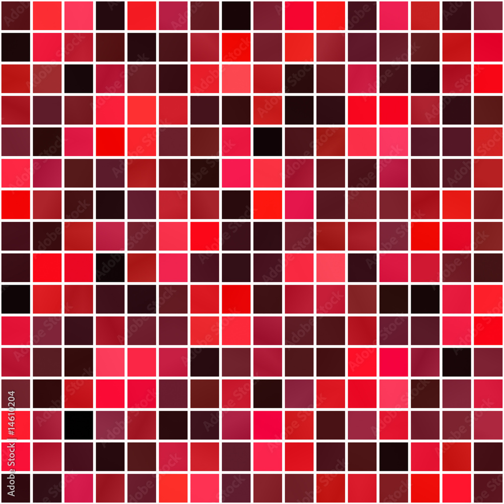 Fototapeta premium red squares pattern