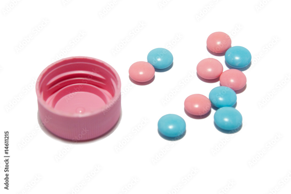 Fototapeta premium colorful vitamins