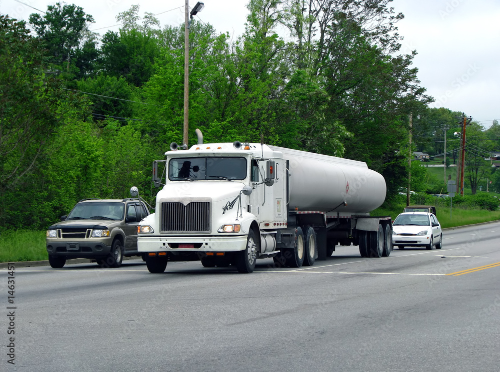 Fotografie tanker truck