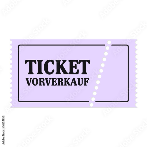 ticket ticketvorverkauf