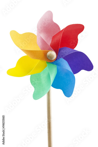 single toy windmill photo