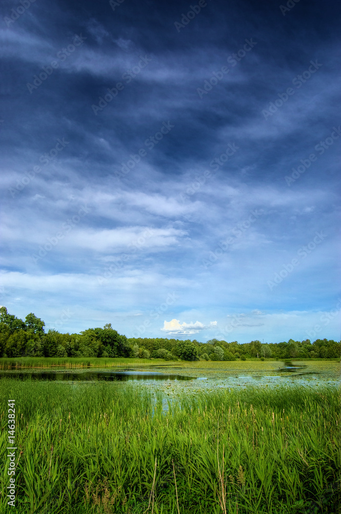 Calm lake