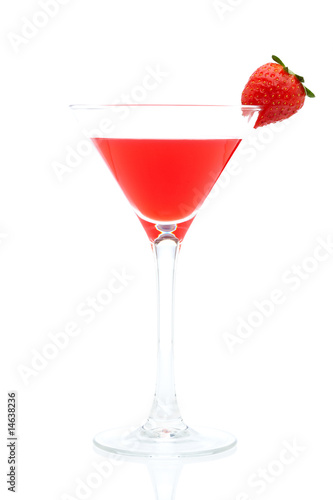 Strawberry cocktail