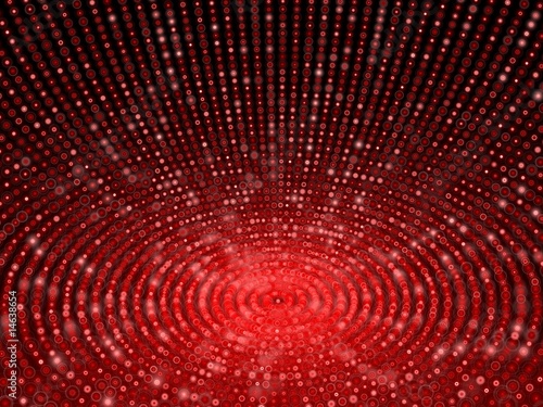 red matrix background