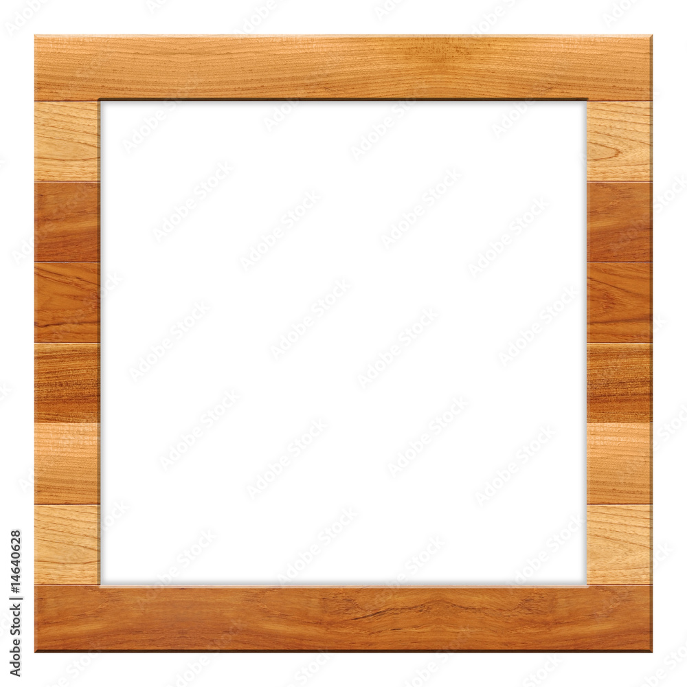 wood frame isolated with clipping path wood frame isolated with clipping path