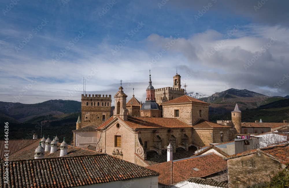 Monastery of Santa Maria de Guadalupe. Caceres, Spain