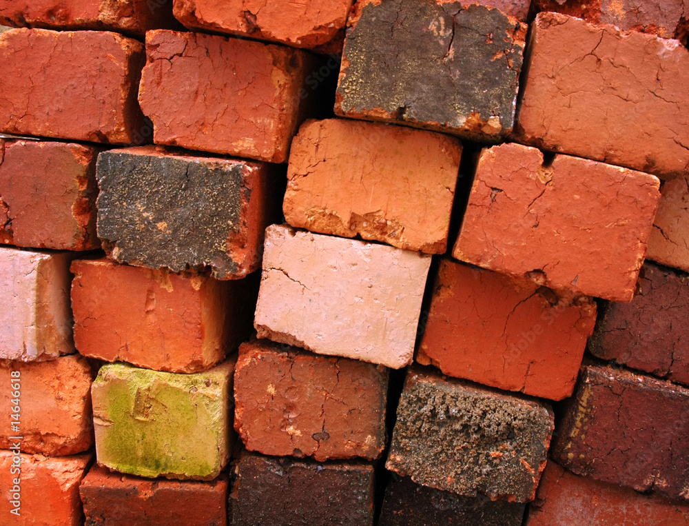 Fototapeta premium raw material of brick