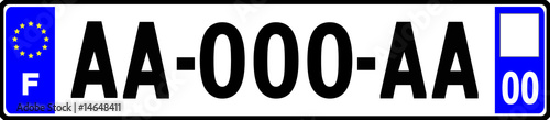 Nouvelle Plaque d'immatriculation
