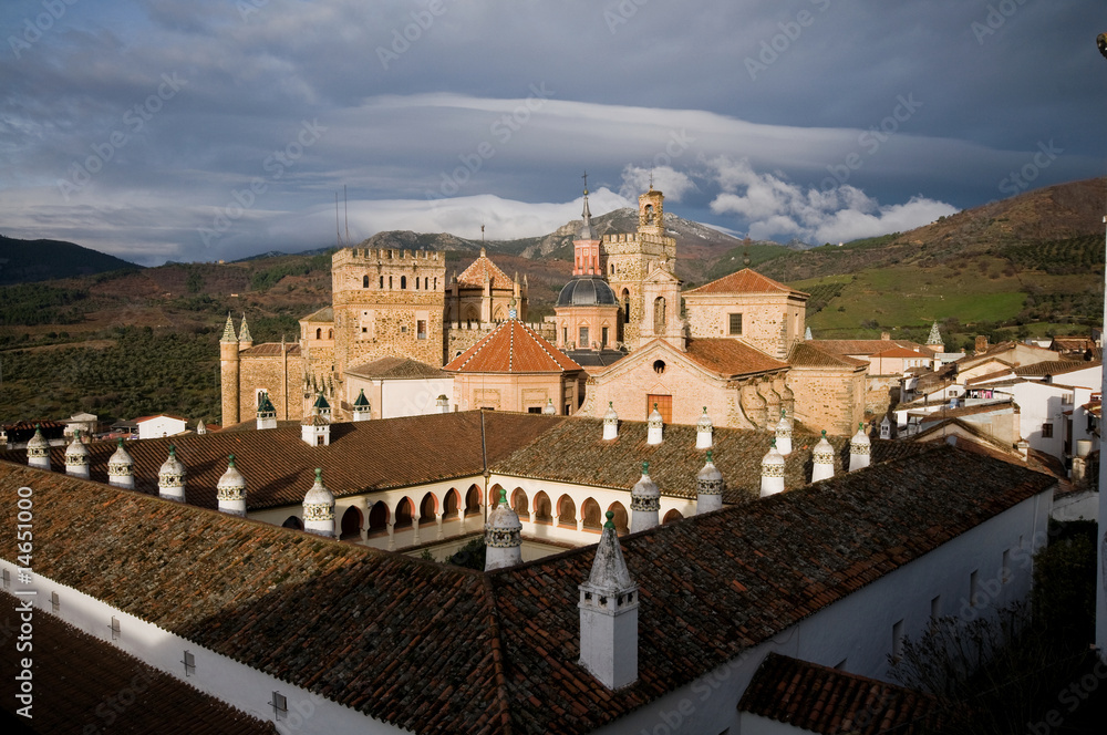 Monastery of Santa Maria de Guadalupe. Caceres, Spain