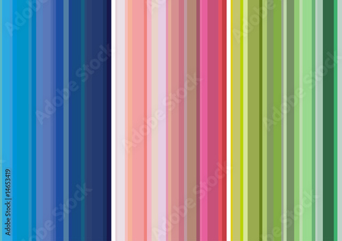 Vertical vector multicolored stripes background