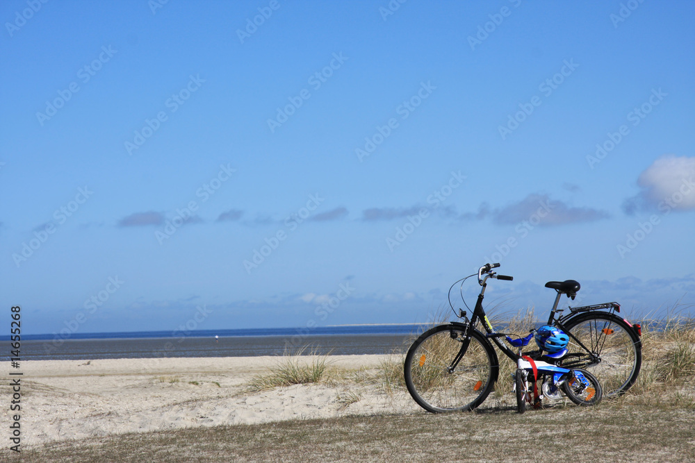 Fototapeta premium Fahradausflug