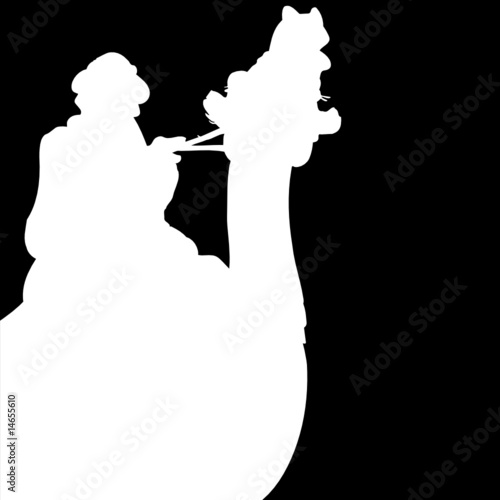 camel white illustration